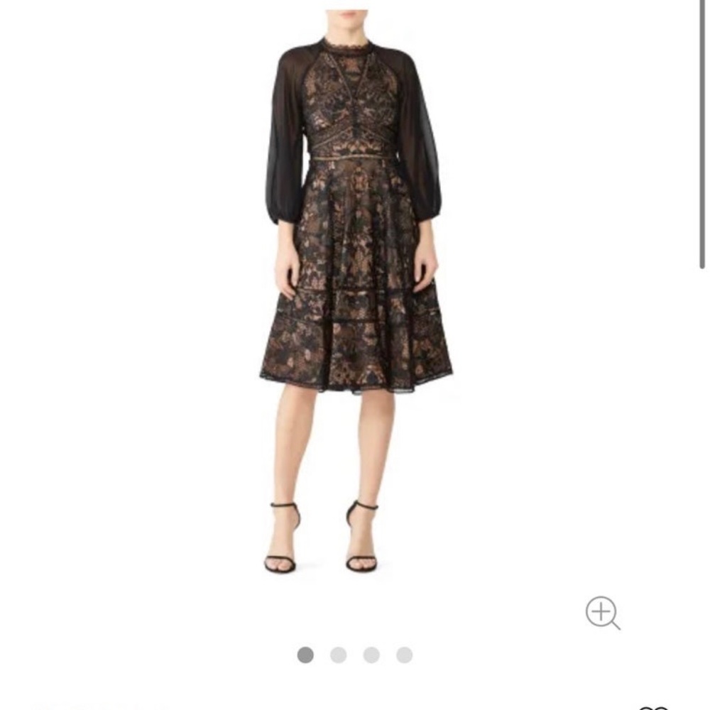 Marchesa Notte Cocktail Dress